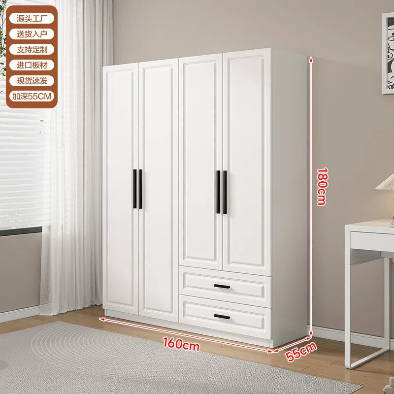 Dust Proof Modern Wardrobe Shelf Apartment Large Standing Wardrobe Minimalist Partition Vitrina Bedroom Furniture Accessories