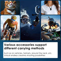 Action Camera Ultra HD 4K 1080P WiFi Sport Cam Waterproof Helmet Motorcycle Video Recording H88 Cameras Mini Body Camera