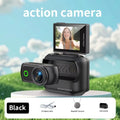 ANSVICAM 4K Mini POV Magnetic Sports Camera Anti-shake Portable Vlogging Camera with Charging Case Wearable Body Thumb Cameras