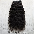 IXTUYLLY Human Hair Weft 4C Afro Kinky Curly Virgin Brazilian Human Hair Extensions Weave Bundles Weaving African Black Women