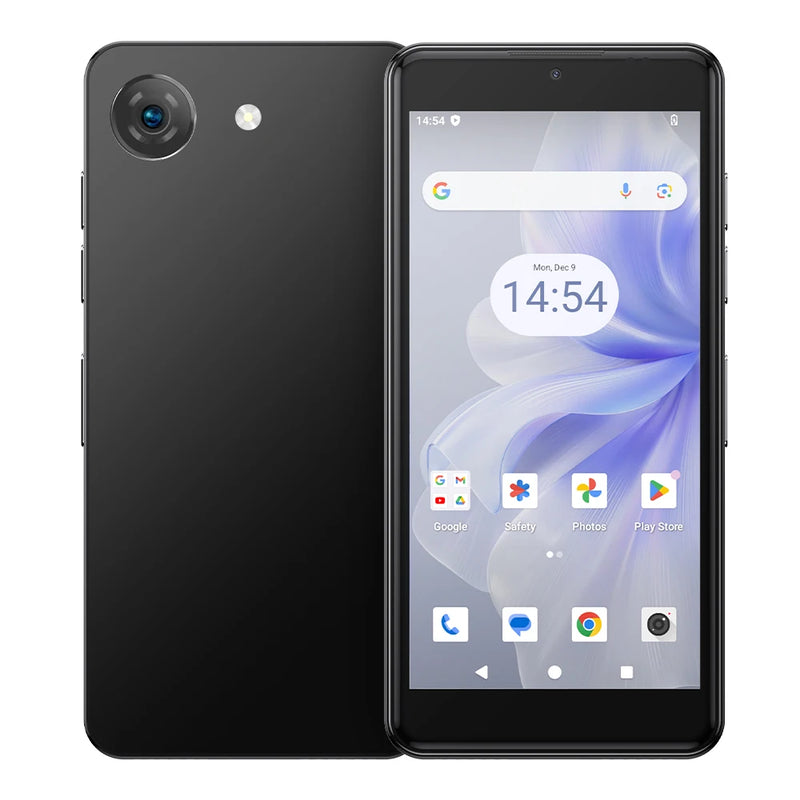 UNIWA 4G Phonemax Q9 Mini Phone 4.0Inch IPS Touch Screen Small Cell Phone Android 14 Small Smart Mobile Face ID 2000mAh Battery