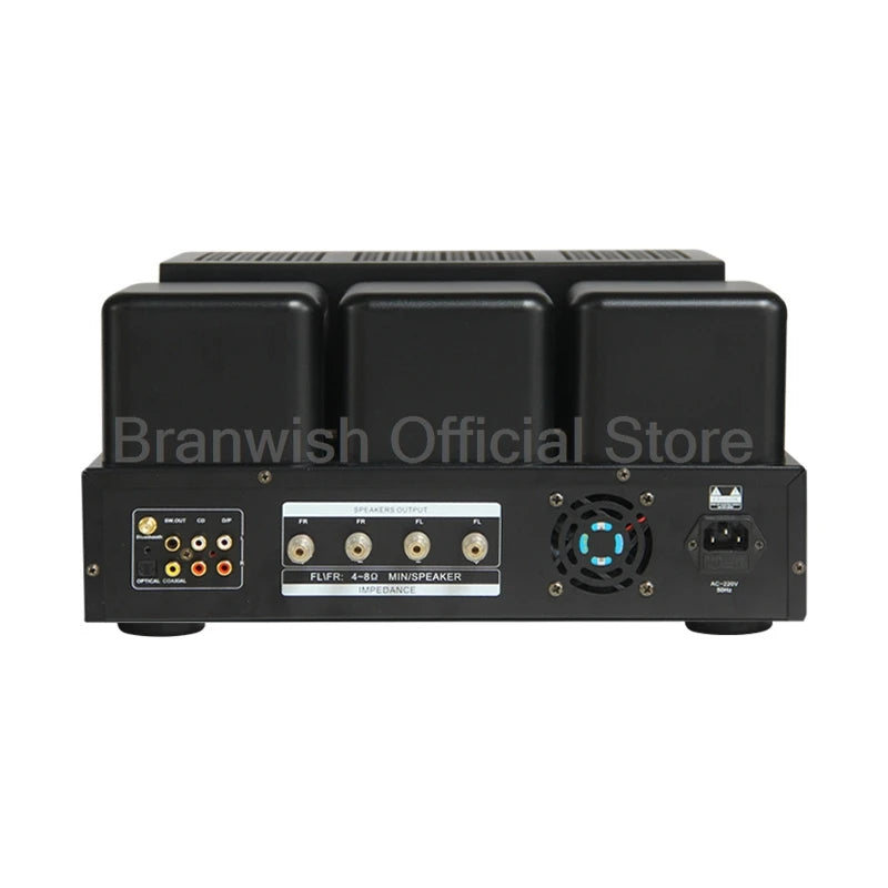 2x250W EL34 Tube Amplifier 5.4 Bluetooth Audio AMP Raytheon Tubes APTX HD Optical Coaxial  For Home Theather HiFi Sound System