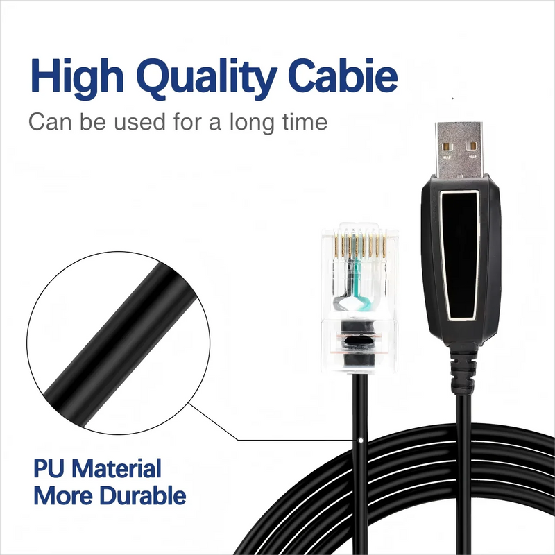 New ABBREE AR-2520 Walkie Talkie Radio USB Programming Cable For Abbree AR 2520 V1 V2 25W Mini Mobile Car Radio
