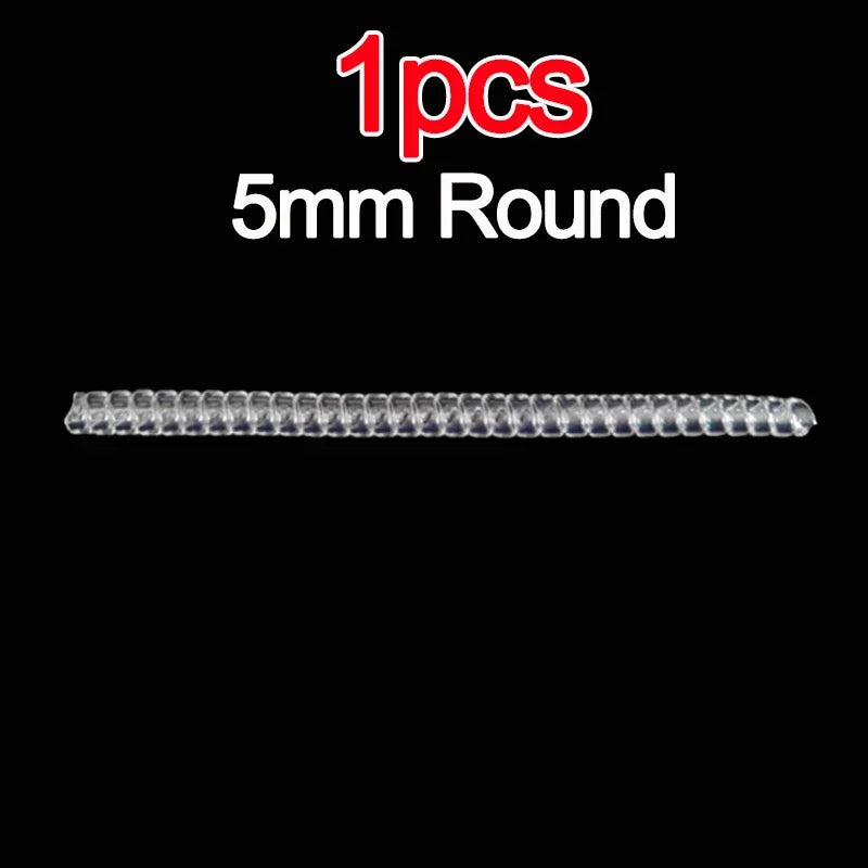 1/4pcs Ring Size Reducer Tools Spiral Spring Based Rings Adjust Invisible Transparent Tightener Resizing Tool Jewelry Guard