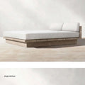Japanese Style Waterproof and Sunscreen Garden Sofa, Minimalist Designer, Modern Garden Sofa, Artistic Outdoor Furniture, Divano