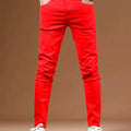 KING JEANS RED Men's Long Pants Bulletproof Business | SAMAG