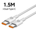 40W Fast Charger Type C Dual Port PD Fast Charging Charger Adapter For iPhone 15 14 Samsung S23 Xiaomi 10A USB C To USB C Cable