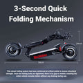 X14PRO NFC 14 Inch Electric Scooter 10000W Dual Motor 72V 40Ah Battery Long Range Suspension Folding Adult Scooter