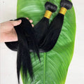 16A Straight Bundles Human Hair 16 18 20 22 Inch Unprocessed Brazilian Virgin Hair Straight Weave Bundle Human Hair Bundles Real Natural Black Human Hair Extensions Bone Straight Human Hair Bundles Double Weft Raw Human Hair