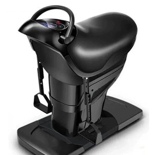 Electric Horseback Riding Machine, Home Fitness Equipment for Indoor Fitness and Rehabilitation Exercise