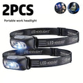 Ultra Bright Motion Sensing Headlamp Led Adjustable Head - View 12 | SAMAG