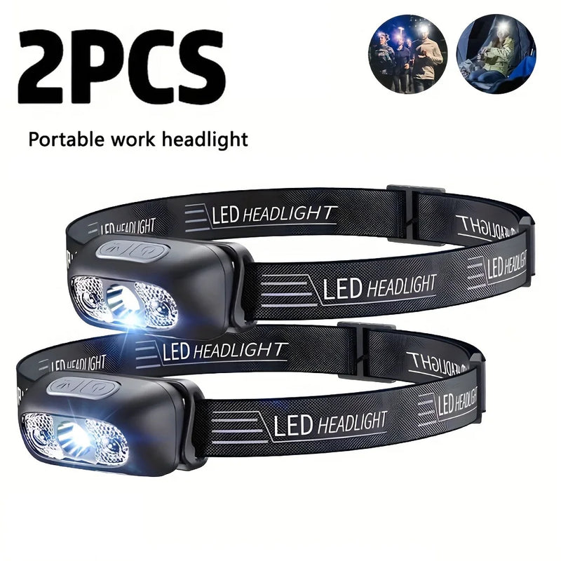 Ultra Bright Motion Sensing Headlamp Led Adjustable Head - View 12 | SAMAG