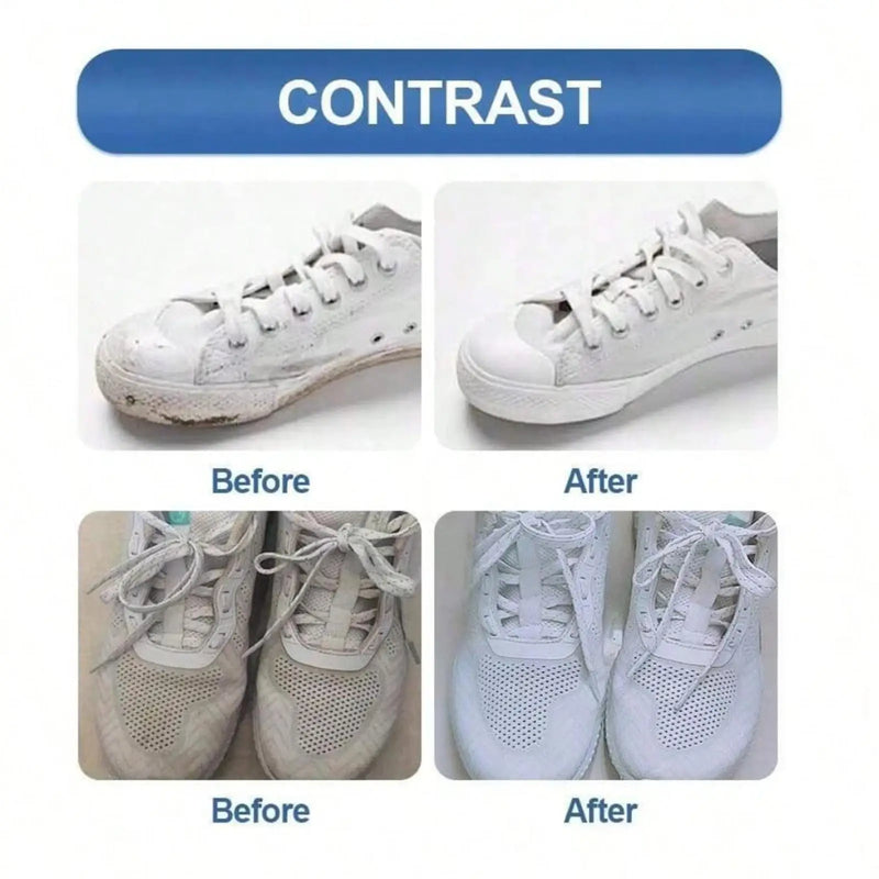 White Shoe Cleaner 100ml Foam Waterless whitening Remover gentle Efficient nursing Leather Shoe Cleaner for Leather Mesh Fabric