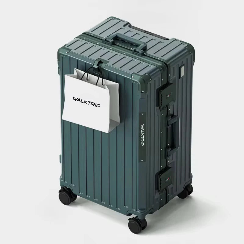 COLENARA 20"24"26"28"30"32 Inch Rolling Luggage High Quality Suitcase Aluminum Frame Boarding Box Large Capacity Trolley Case