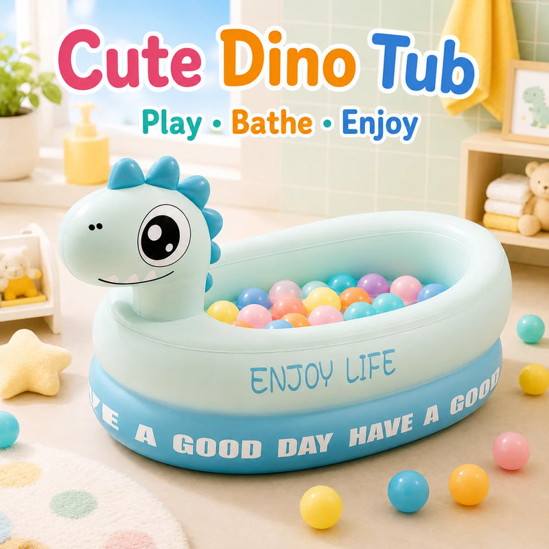 1PC Portable Inflatable Baby Bath Tub, Newborn Children Household Folding Bathtub, Sitting & Lying Position Baby Bathtub