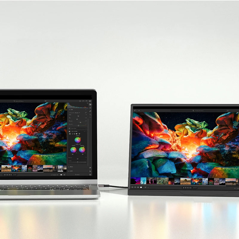 14inch Ultra-thin Portable Monitor Touch 1200P IPS USB-C HDMI External Second Screen for Laptop PC Cell Phone Switch PS4/5 Xbox