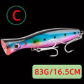 41g/83g Big Popper Floating Wobbler Fishing Lures | SAMAG