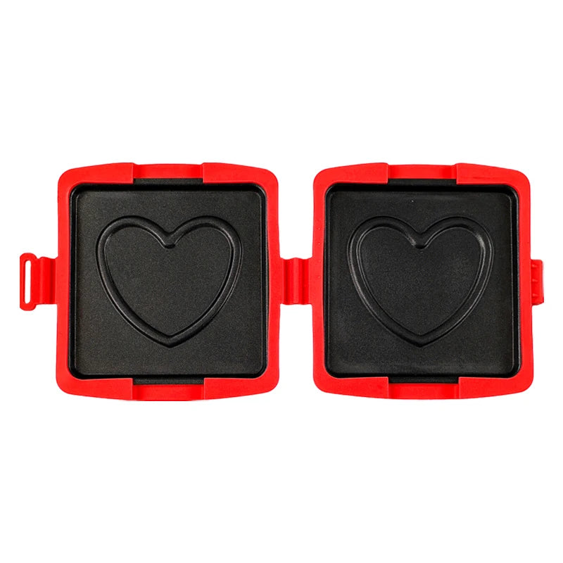 Portable Quick Heating Microwave Oven Toaster Removable Non-Stick Plates Silicone Microwavable Cookware Panini Press