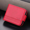 Leather Cards Solt Wallet Phone Case For Samsung Galaxy Z Flip 6 5 4 3 Flip5  Flip4  Flip6 5G Kickstand Shockproof Back Cover