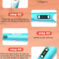 HOMEFISH Electronic 3D Printing Pen with 9M PLA Consumables High-Temperature 3D Graffiti Tool Intelligent Toy Gift