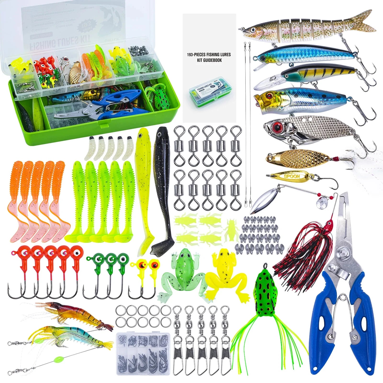 Goture Fishing Rods and Reels 6 Section Carbon Rod Spinning Reel Travel Fishing Rod Set with Full Kits Tackle Accessories