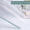 10 Pcs Gradient Pull-out Clip Teardrop-shaped A4 Transparent Folder Pull-out Clip Resume File Folder Approval and Submission