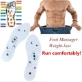 1Pair Silicone Orthopedic Massage Insoles for Men Women Slimming Breathable Running Shoes Cushion Feet Care Sport Insoles