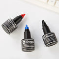 High Quality 30ML Stamp Pad Ink Red/Blue/Black Non-erasable Marker Pen Ink Quick-drying Stamp Paste Ink