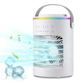 Portable Cold Air Conditioner Evaporative Air Cooler Mini Usb Table Fan Desktop Air Conditioning Fan Humidifier for Home Room