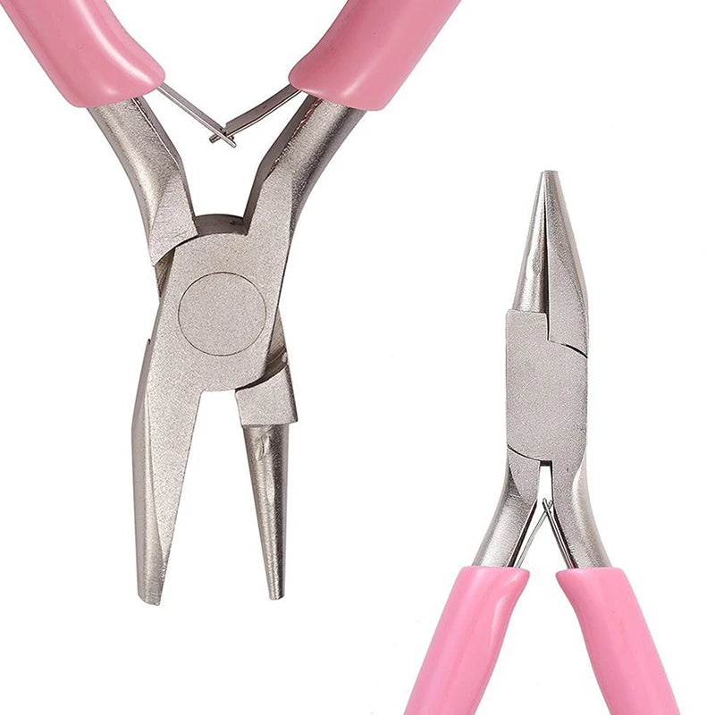 Round Concave Pliers Wire Looping Pliers Precision Jewelry Pliers Wire Looping Pliers For DIY Jewelry Making▪