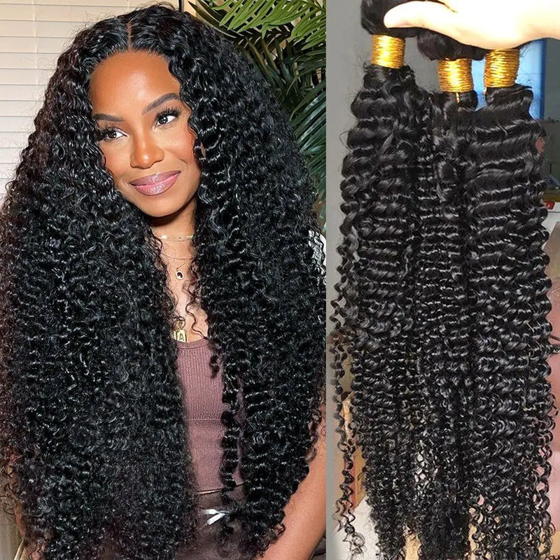 10-30 Inch Burmese Curly Bundles Curly Bundle Brazilian Virgin Hair 1/3/4 Bundle 12A Weave Extensions Natural Black Human Hair Bundles And Weaves