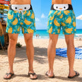 Funny Butt Prank Pattern Men's Shorts 3D Print Tropical Plants Hawaiian Style Quick - Dry Summer Personality - View 4 | SAMAG