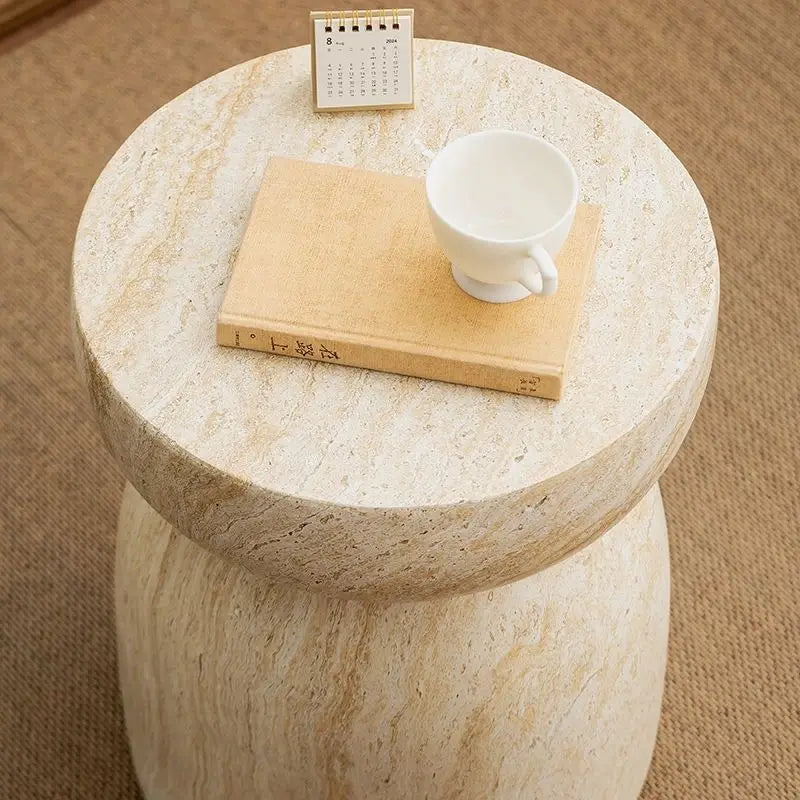 Simple Modern Sofa Side Table Coffee Table Creative Study Round Tables Balcony Art Corner Tables Home Bedroom Bedside Tables