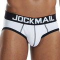 JOCKMAIL Brand Mens Bikini Underwear Cotton Classic Basics Sexy Men Briefs U Convex Calzoncillos Hombre Cueca Gay Men Panties