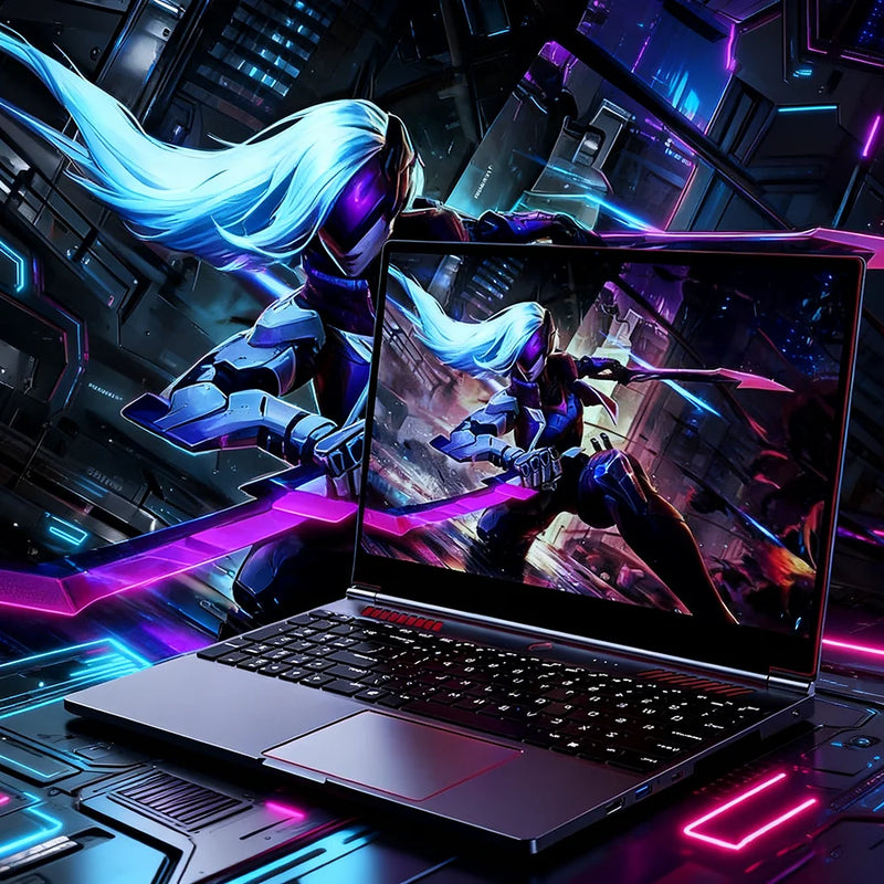 16.1" Gaming Laptop Computer RTX4050 6G Intel Core i9-13900H i5-12450H Windows11 Por Max 64GB 2*DDR5 2*M.2 NVME 4TB SSD WiFi PC