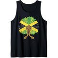 New Design 2024 Jamaica Flag Tank Top For Men Summer Sleeveless T-Shirt Cool 3d Print Jamaican Flags Graphic Vest Street Tees