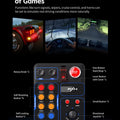 Original PXN CB1 Racing Game Central Control Box with Fixture, Equipped with 30 Programmable Buttons, PC Racing Game Controller