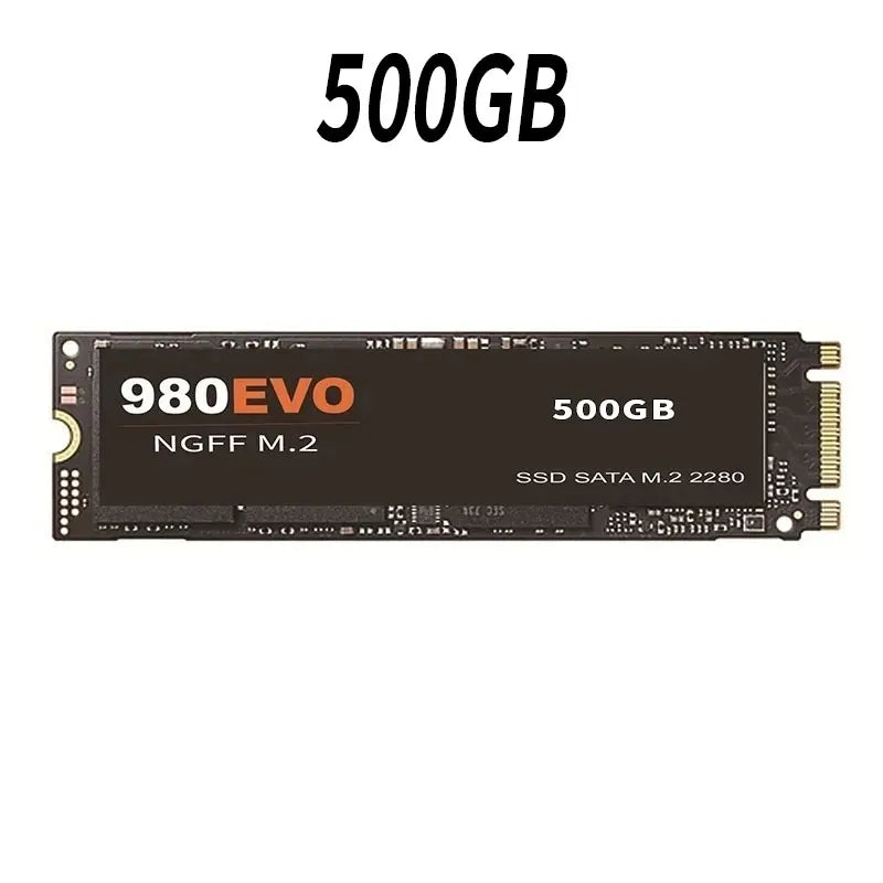Brand+ 980 990Pro M.2 Sata SSD NVME 1TB Ultra-high-speed transmission NAND Internal Hard Drive for Ultrabooks Tablet Computers