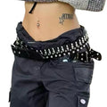 Hot Selling Punk Rivet Belts for Men Women, European American Style Studded Waist Belt, Fashion Versatile Jeans Belt for Casual Party Cosplay Gifts