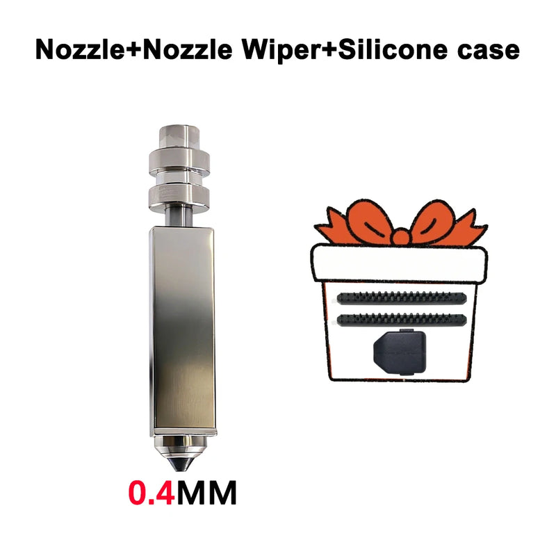 For Anycubic Kobra X Nozzle KX Bimetal 0.25/0.6/0.8/0.4mm - Visuel 7 | SAMAG