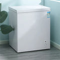 58L/72L Small Freezer, Energy Saving Chest Deep Freezer with 6 Level Adjustable Thermostat, Top Opening Compact Freezer