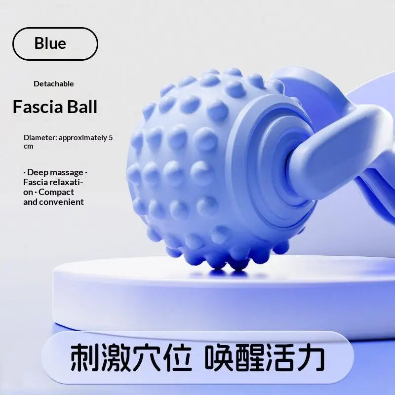 Handheld Roller Massager Use Point Massage Body Fatigue Promote Massager Yoga Ball Arm Leg