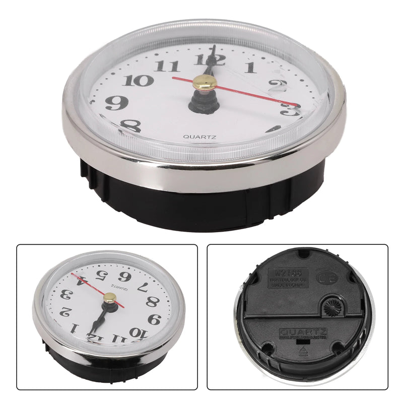 65MM Round Wall Clock Inserts Movement Quartz Clock Classic Watches Wall Clocks Living Room Home Decor Roman Number Little Clock
