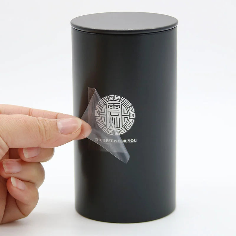 Self Adhesive Label Printed Vinyl Sticker Labels Custom logo Die Cut Stickers Waterproof, UV Transfer sticker for Packaging