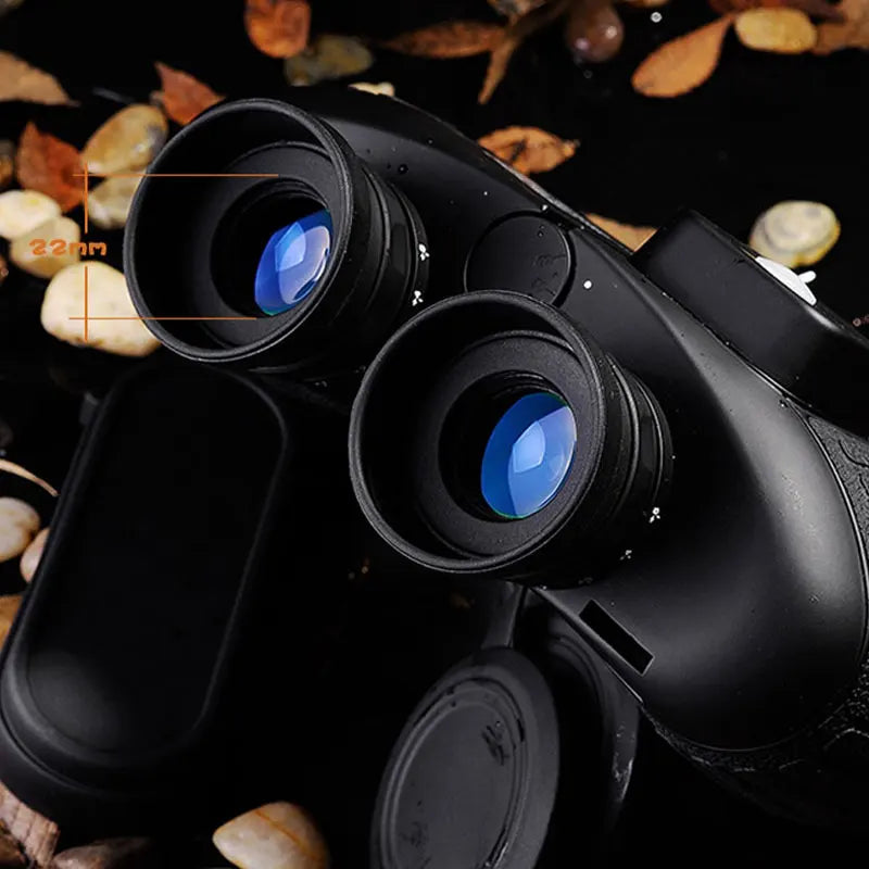 Navigation Telescope Boshile 10x50 Binoculars with Built-in Compass BAK4 Prism FMC Lens Fogproof Waterproof For Camping Hunting