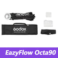 Godox EazyFlow Octa Foldable Softbox 60/90/120/150cm FoldableBowens Mount Quick Setup with Grid for Portrait Studio Photography