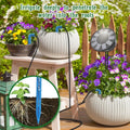 Solar Automatic Drip Irrigation System Kit, Auto Watering Kit for DIY Garden Watering System with 9 Timing Modes Outdoor Garden