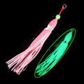 5pcs/pack soft squid 12cm 5.5g silicon gel skirt  tentacle 15# double assist hook lure hook rig fishing tackle saltwater fishing