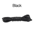70/90/120/150/160CM Waxed Cotton Round Shoe laces Leather Shoes lace Waterproof ShoeLaces Men Boots Shoelace Shoestring