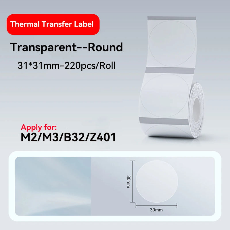 Thermal Transfer Labels for Niimbot M2/M3 Printer Ribbon - View 26 | SAMAG